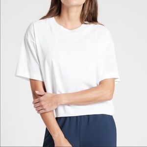 Athleta Zephyr Cropped Tee
